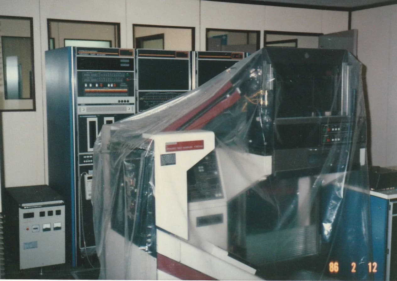 Handler at Donghwa Advantest Office